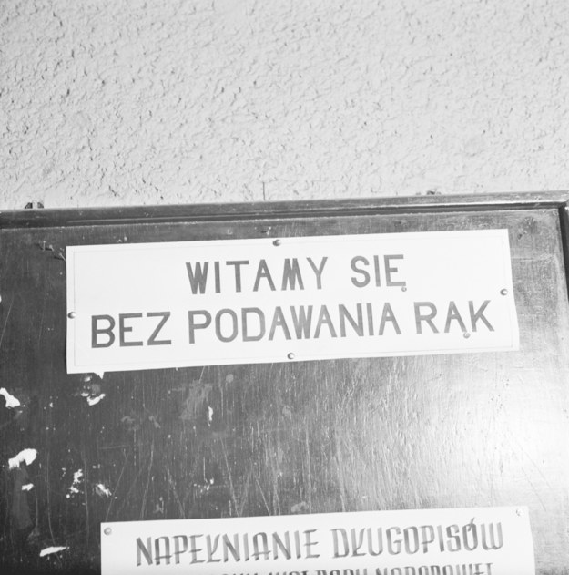 Wrocław 1963r. Epidemia ospy we Wrocławiu. /Eugeniusz Wołoszczuk (CAF) /PAP