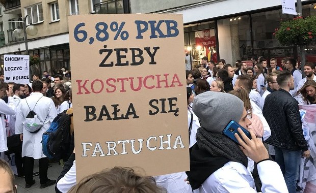 ​Wrocław: Marsz poparcia dla protestu lekarzy rezydentów