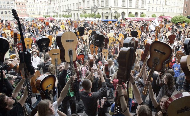 Wrocław nie pobił gitarowego rekordu Guinessa