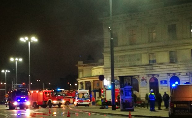Wrocław: Pożar w budynku Dworca Świebodzkiego. Jedna osoba nie żyje, dziewięciu rannych