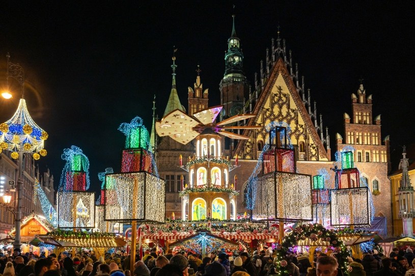 Wrocław przed Świętami Bożego Narodzenia /Piotr Dziurman/REPORTER /East News