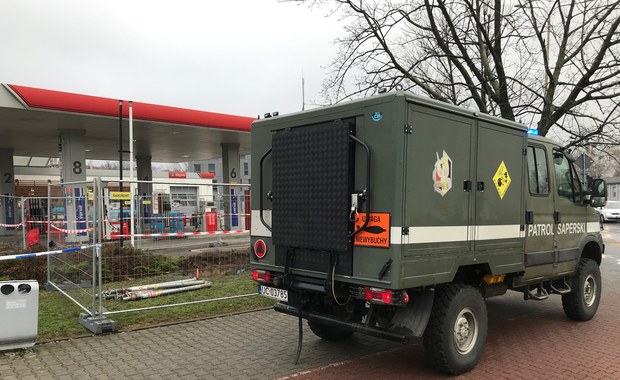 Wrocław: Przy stacji benzynowej znaleziono niewybuch