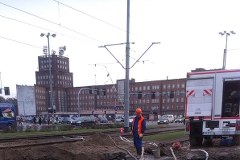 Wrocław zakorkowany z powodu pękniętej rury