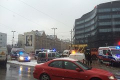 Wrocław: Zderzyły się dwa tramwaje. 12 osób rannych