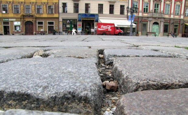 Wrocławski rynek jak tor przeszkód
