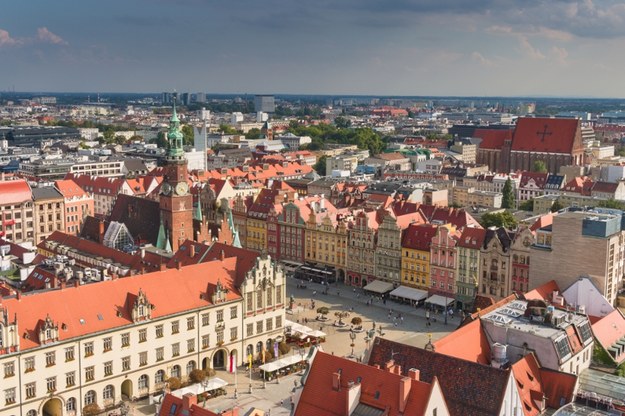 Wrocławski rynek widziany z góry /Archiwum RMF FM