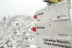 Wrześniowy śnieg w Tatrach