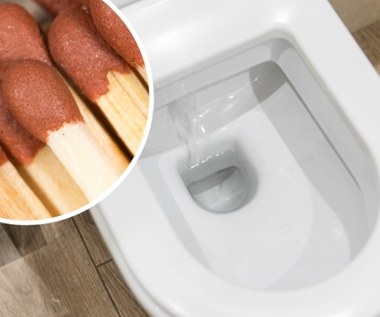Wrzuć zapaloną zapałkę do toalety – efekt całkowicie zaskakuje!