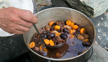 Wrzucam to do kompotu z suszu. Jest tak smaczny, że brakuje szklanek na dokładki