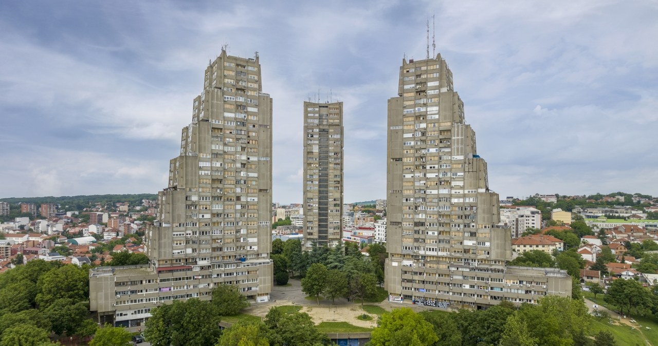 Wschodnia Brama, Nowy Belgrad (Serbia, dawna Jugosławia), proj. Dragoljub Mićović, Vera Ćirković, Milutin Jerotijević /Paweł Mazur /materiały prasowe