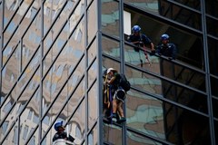 Wspiął się na Trump Tower. Chciał spotkać się z kandydatem na prezydenta