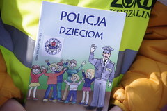 Wspólna akcja policjantów i przedszkolaków
