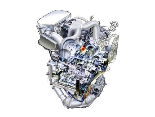 Wspólną cechą silników 2.0 jest układ cylindrów. Pod względem rozwiązań różnią się między sobą dość zasadniczo. /Subaru