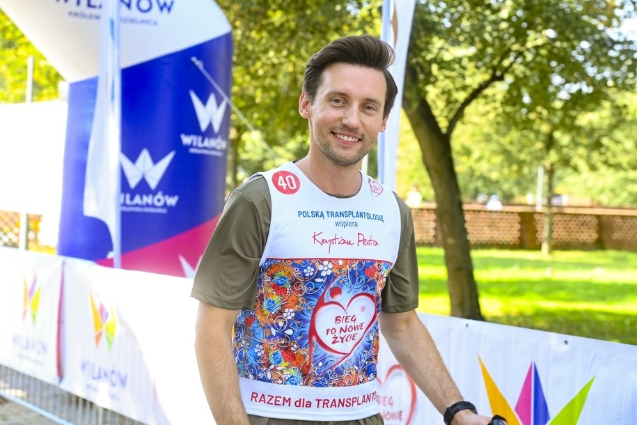 Wspólna inicjatywa na rzecz transplantologii. Krystian Pesta na trasie 25. Biegi po Nowe Życie /Materiały promocyjne