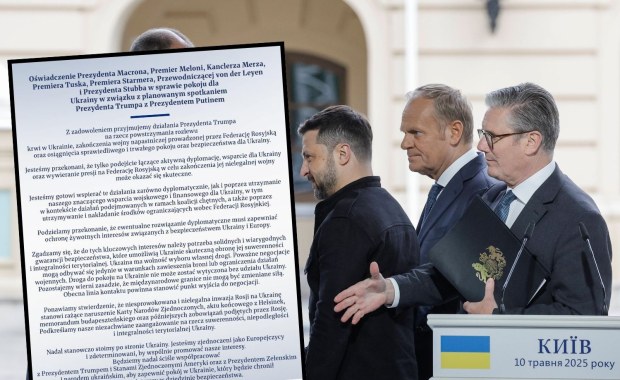 Wspólne oświadczenie Europy, w tym Polski. "Pozostajemy wierni zasadzie"