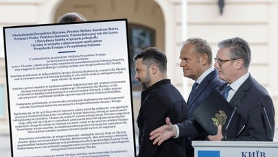 Wspólne oświadczenie Europy, w tym Polski. "Pozostajemy wierni zasadzie"