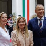 Współpraca, bezpieczeństwo, "międzynarodowe kryzysy". Nawrocki rozmawiał z Meloni 