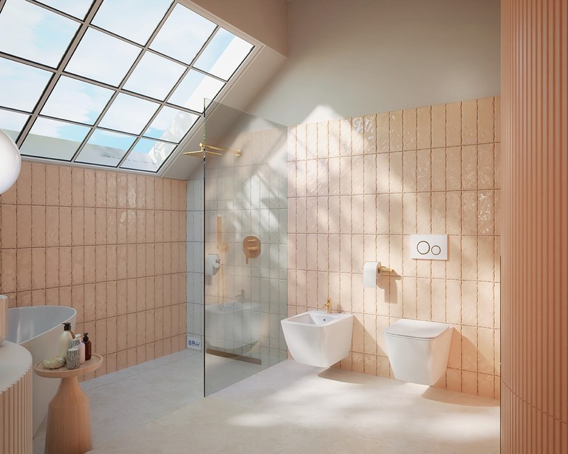 Współpraca z projektantem wnętrz to gwarancja, że Twoja łazienka będzie spełniać wszystkie Twoje oczekiwania /materiały promocyjne