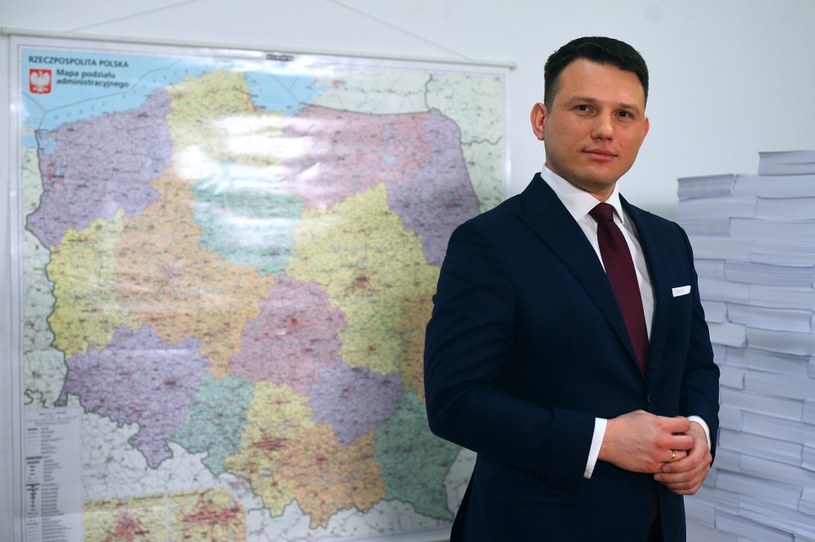 Współprzewodniczący Konfederacji Sławomir Mentzen /Adam Chełstowski /Agencja FORUM