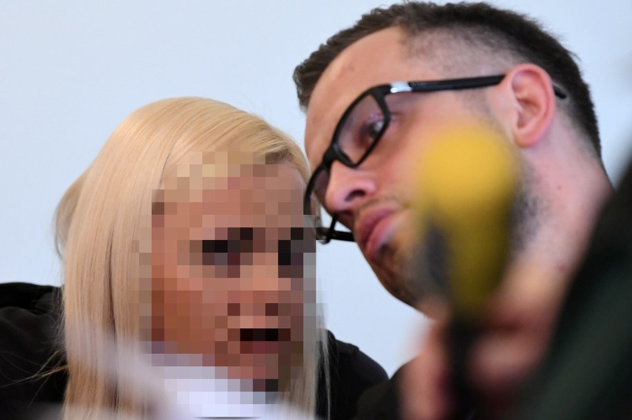 Współzałożycielka Amber Gold Katarzyna P. przed Sądem Okręgowym w Gdańsku (zdjęcie archiwalne) /Adam Warżawa /PAP