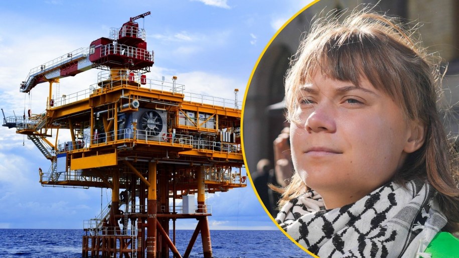 Wśród protestujących była m.in. Greta Thunberg, fot. PAP/NTB/Javad Parsa /Shutterstock