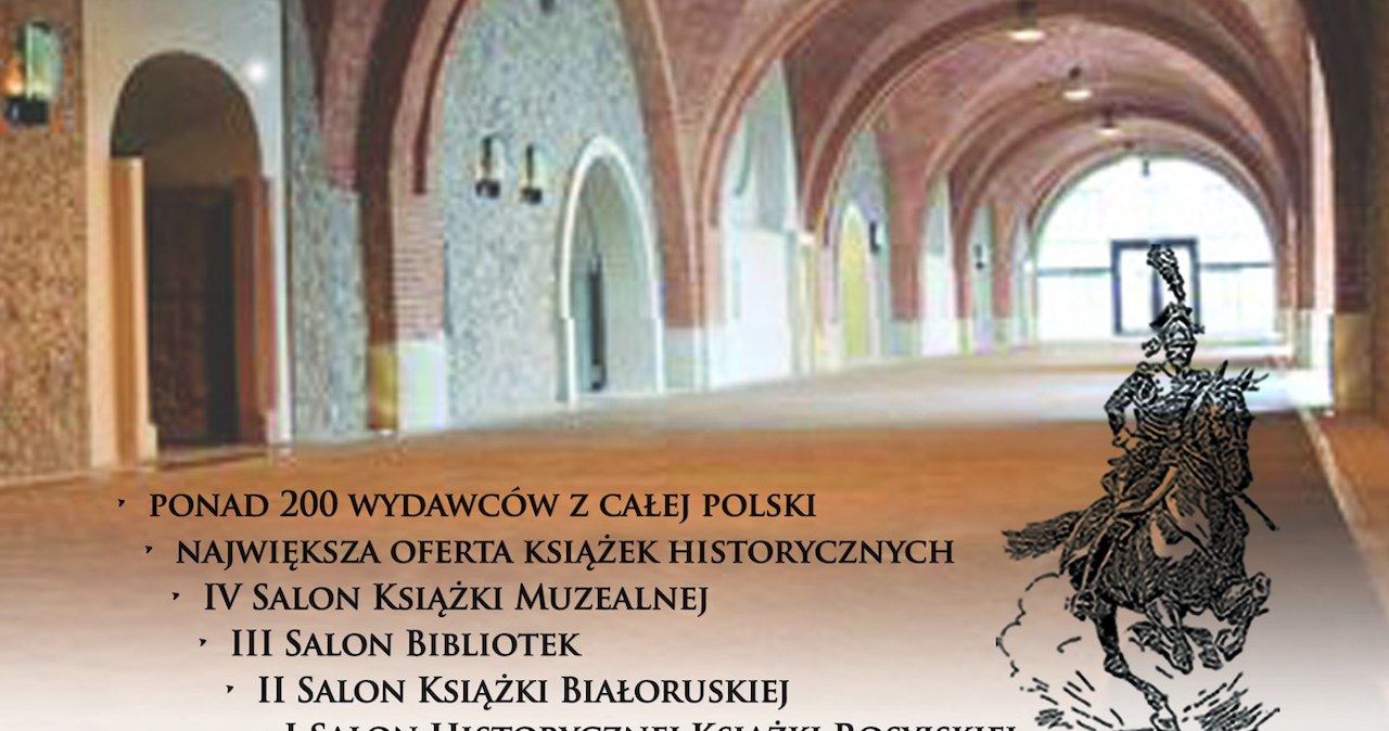 Wstęp na Targi Książki Historyczne i wszystkie imprezy jest bezpłatny /Porozumienie Wydawców Książki Historycznej /INTERIA.PL