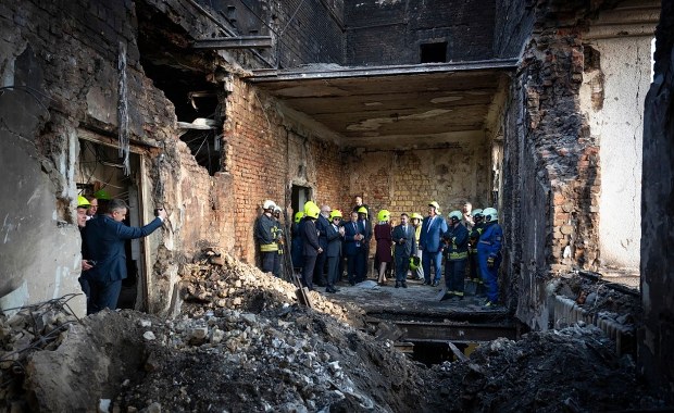 Wstrząsające doniesienia z Kijowa. To nie dron uderzył w budynek rządowy