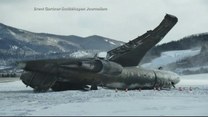 Wstrząsające nagranie z katastrofy samolotu