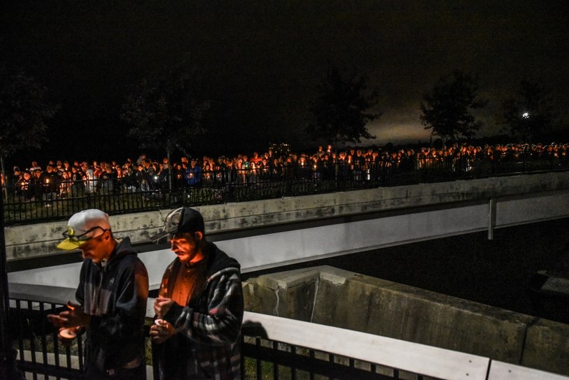 Wstrząśnięta wypadkiem lokalna społeczność urządziła marsz pamięci /Getty Images