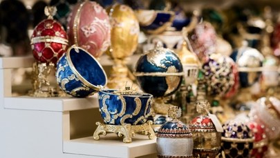 Wszedł do jubilera i połknął jajo Fabergé. "Przedmiotu nie odzyskano"