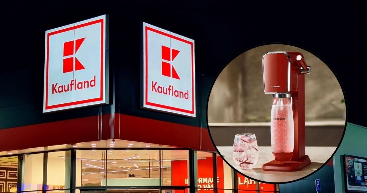 Wszyscy chcą ten nowy saturator SodaStream z promocji! A Kaufland dorzuca do niego syropy za 0 zł! /adobestock/Kaufland /INTERIA.PL