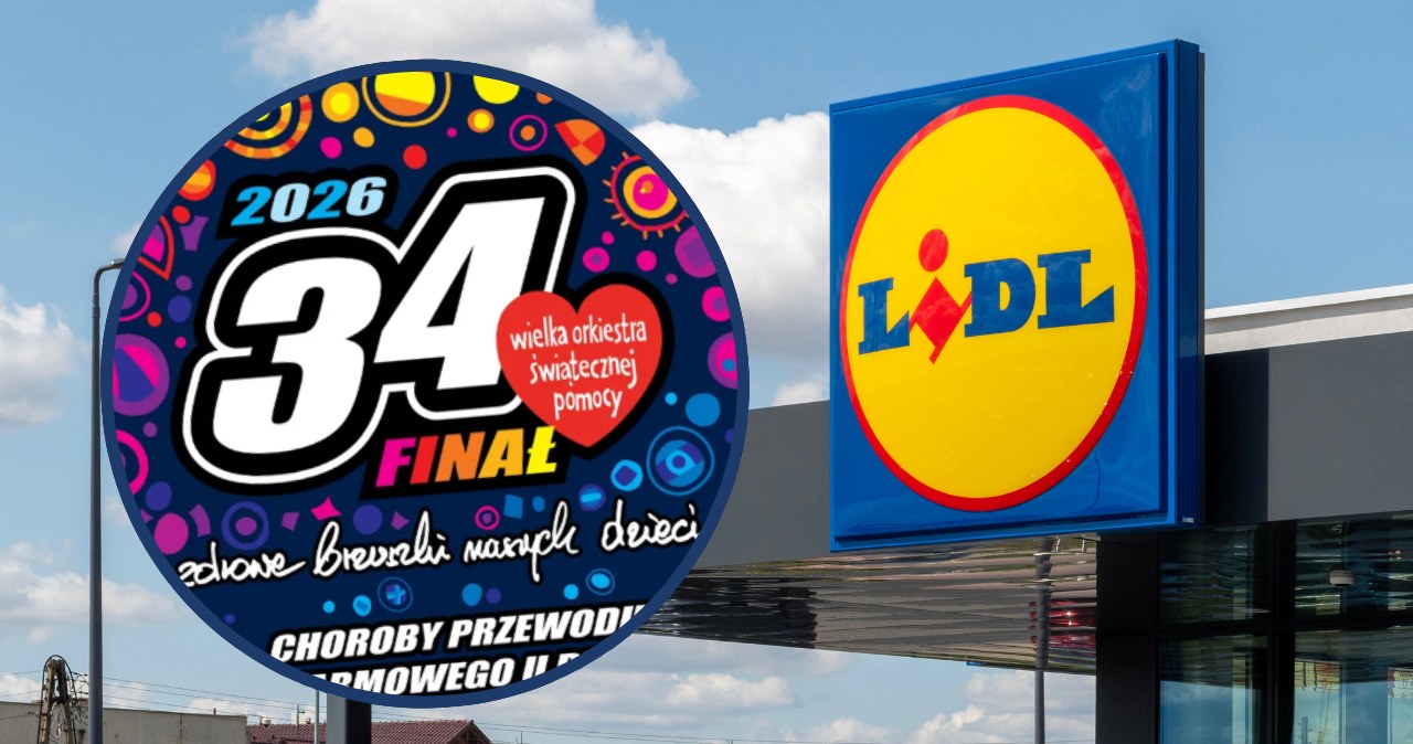 Wszyscy o tym mówią! Lidl rusza z akcją WOŚP /Canva Pro /INTERIA.PL