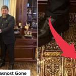 Wszyscy patrzą na buty Kadyrowa. Też to zauważacie?