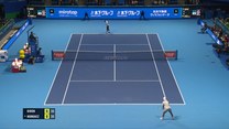 Wszystkie asy Huberta Hurkacza podczas turnieju ATP w Tokio. WIDEO