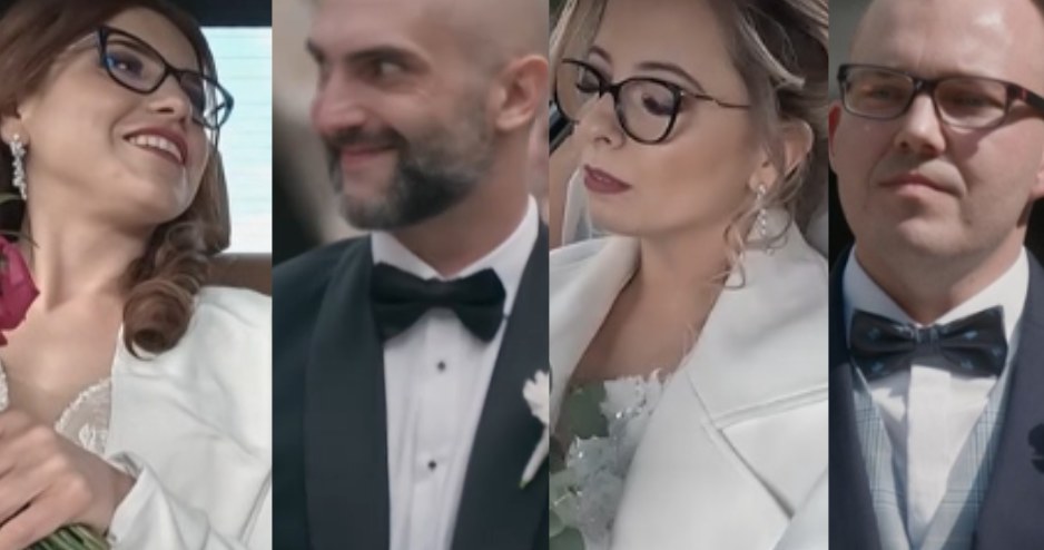 Wszystkie pary ze "ŚOPW" już po ślubie. Kasia nie kryła niezadowolenia /www.facebook.com/slubodpierwszegowejrzeniaTVN/ /TVN