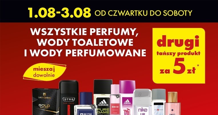 Wszystkie perfumy w Biedronce taniej! /Biedronka /INTERIA.PL