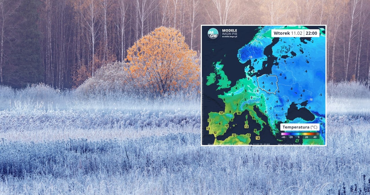Wtorek będzie spokojny i zimny. Na północnym wschodzie będzie też mroźny przez cały dzień - wynika z prognoz IMGW /serjio74/123rf/IMGW /