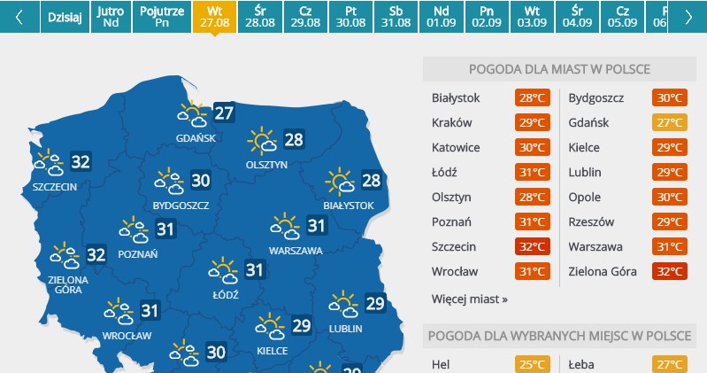 Wtorek /INTERIA.PL