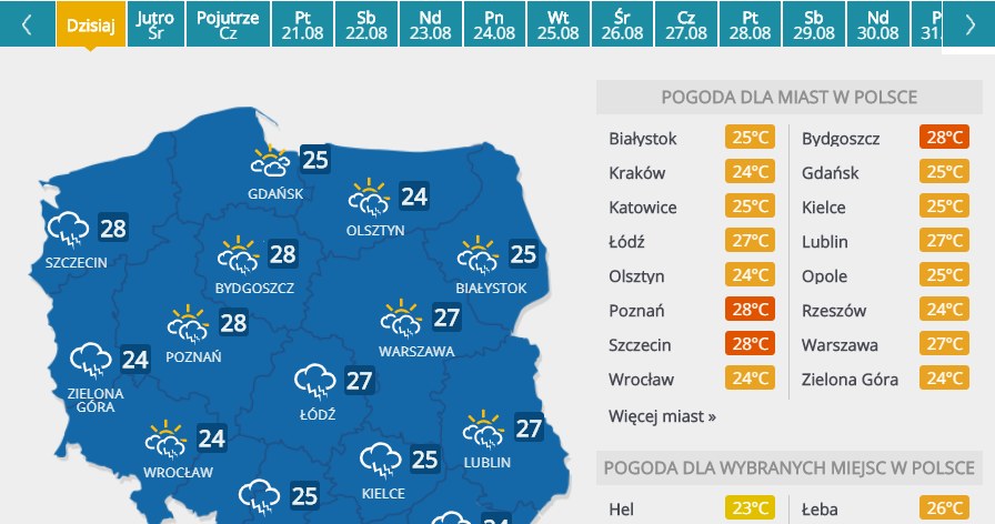 Wtorek /INTERIA.PL