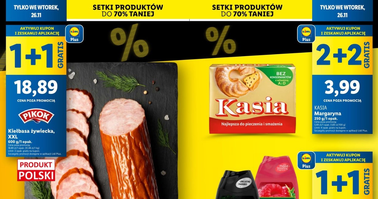 Wtorkowe oferty na Black Week w Lidlu /Lidl /INTERIA.PL