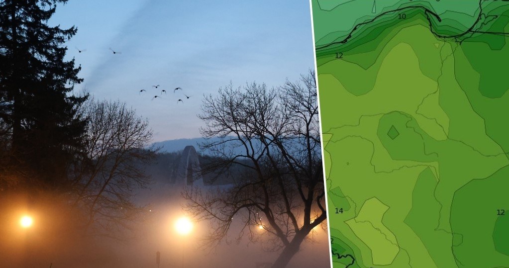 Wtorkowy poranek okazał się mglisty w centrum i na zachodzie Polski. Miejscami widzialność spadała do 10 metrów /Cezary Aszkiełowicz/Agencja Wyborcza.pl/WXCHARTS /