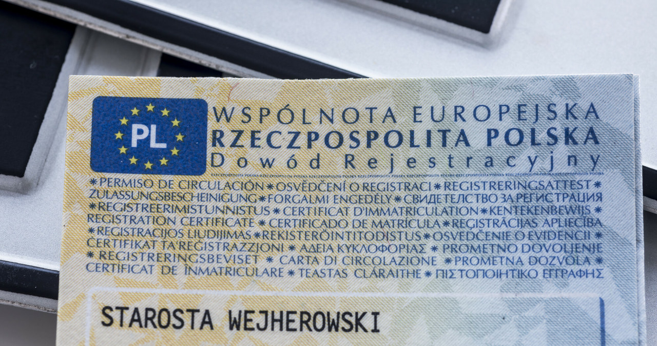 Wtórnik dowodu rejestracyjnego dostajemy w wydziale komunikacji, gdy zgubimy oryginalny dowód. / Arkadiusz Ziolek /East News