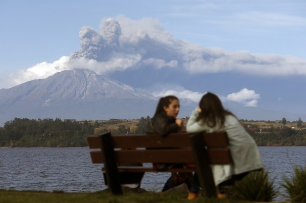 Wulkan Calbuco znów się obudził /MARIO RUIZ /PAP/EPA