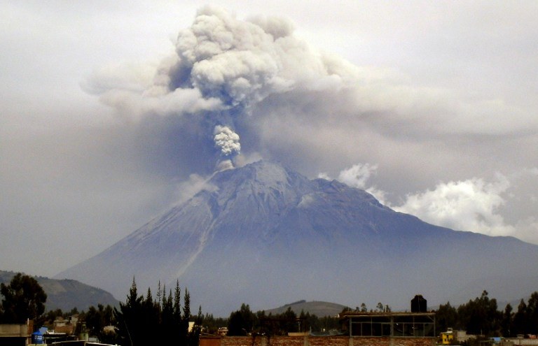 Wulkan Chimborazo /AFP