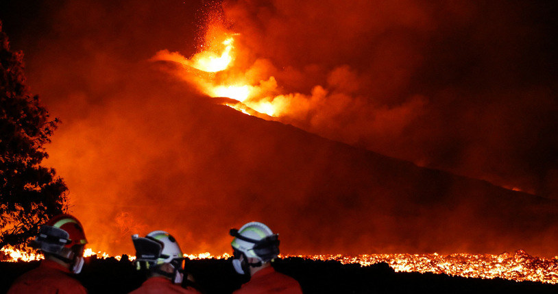 Wulkan Cumbre Vieja na La Palmie /LUISMI ORTIZ/AFP /East News