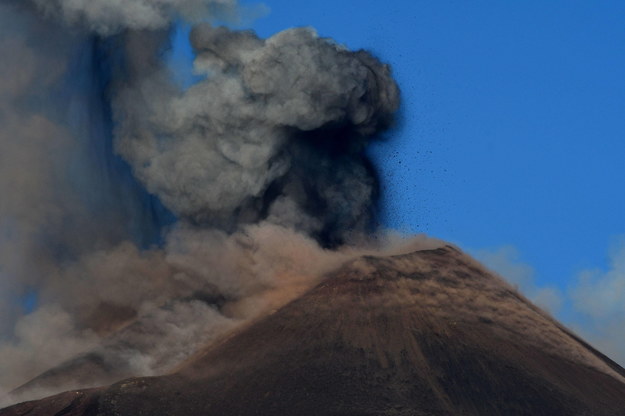 Wulkan Etna /ORIETTA SCARDINO /PAP/EPA