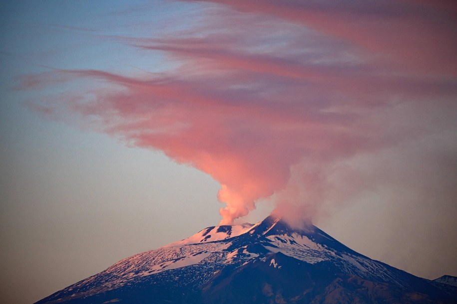 Wulkan Etna /Angela Platania /PAP/PA