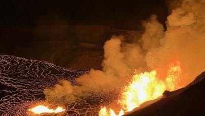 Wulkan Kilauea znów się obudził. Bogini Pele rozpuściła włosy