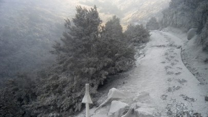 Wulkan Mount Tongariro się obudził