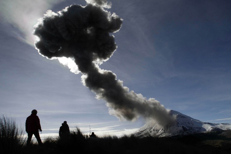 Wulkan Popocatepetl /AFP